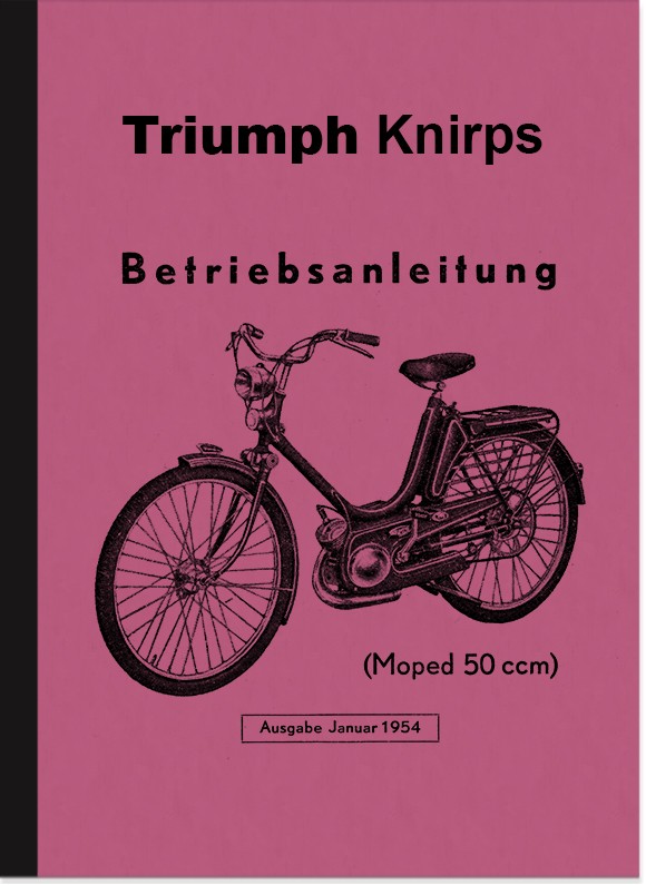 Triumph Knirps (chain drive) Operating Instructions Manual
