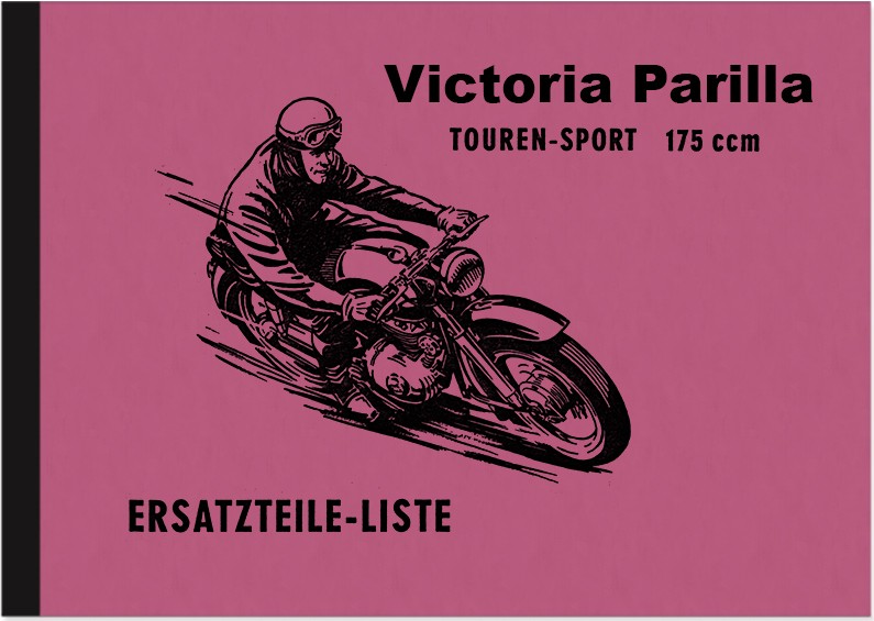 Victoria Parilla 175 cc spare parts list spare parts catalog parts catalog