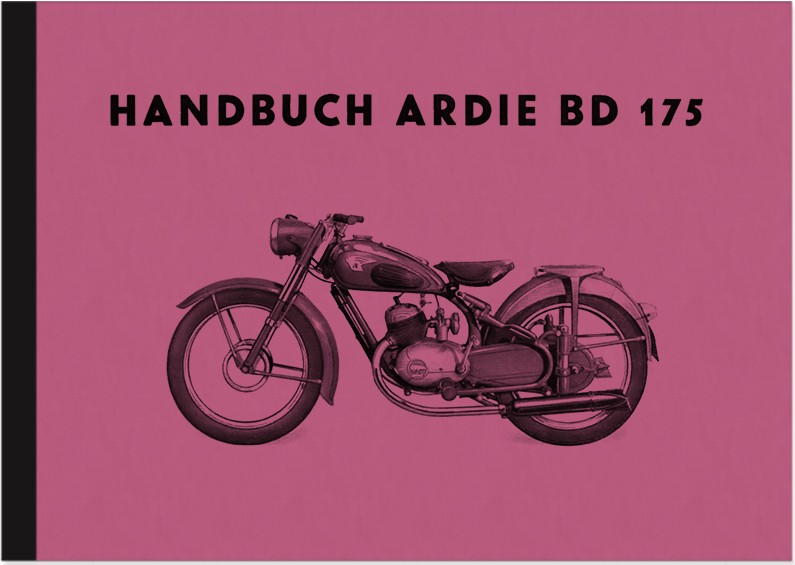 Ardie BD 175 Bedienungsanleitung Betriebsanleitung Handbuch BD175