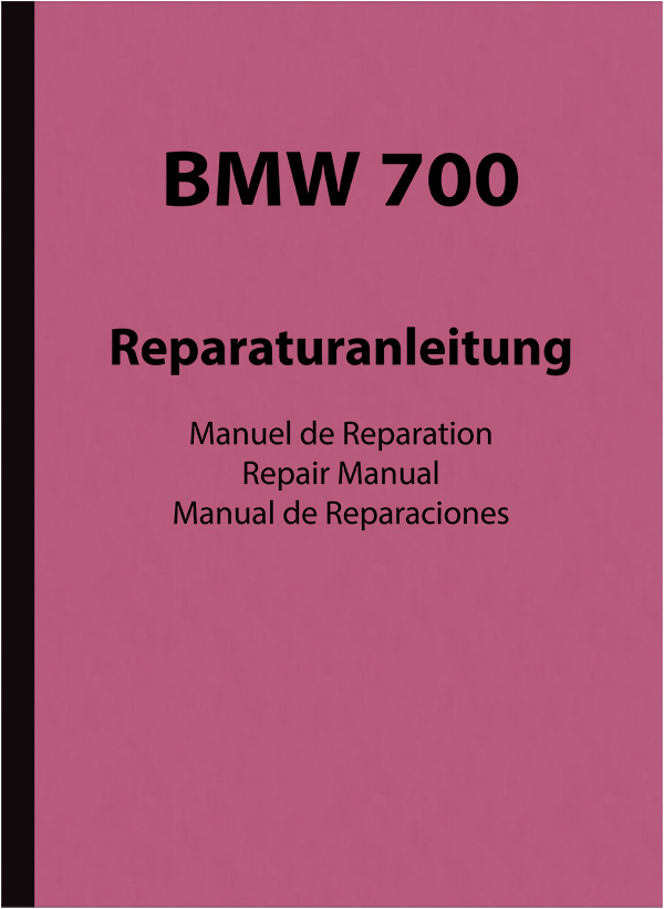 BMW 700 Reparaturanleitung Werkstatthandbuch