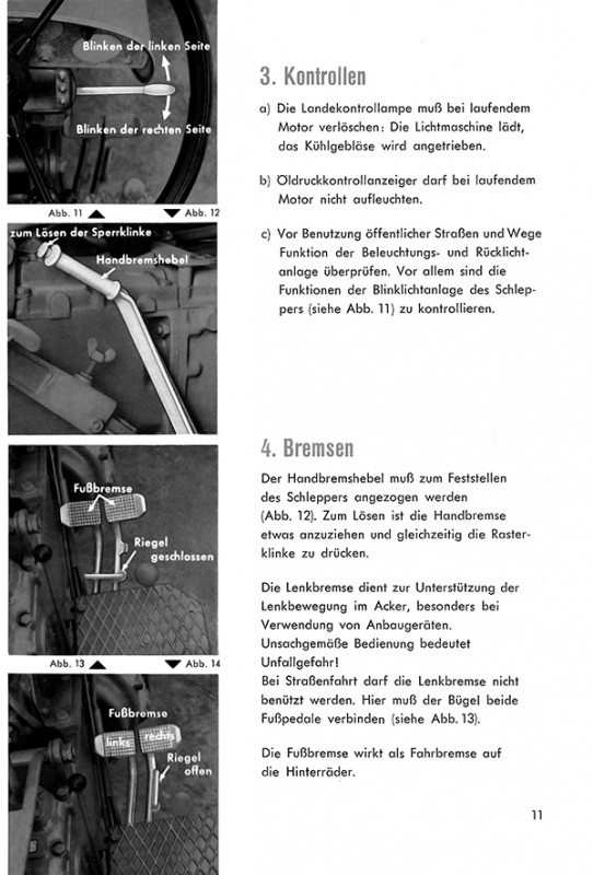Eicher Königstiger EM 300 Operating Instructions and Maintenance Manual