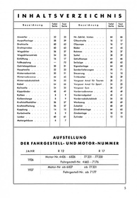 BMW R 12 und R 17 (inkl. Seitenwagen) 1936/1937 Ersatzteilliste Ersatzteilkatalog Teilekatalog