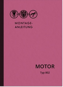 Zweirad Union Motor 802 50 ccm 4-Gang und 5-Gang Reparaturanleitung