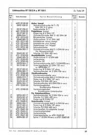 DKW RT 125/2 und RT 125/2 H Ersatzteilliste Ersatzteilkatalog Teilekatalog