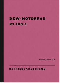 DKW RT 200/2 Bedienungsanleitung Betriebsanleitung Handbuch RT200/2