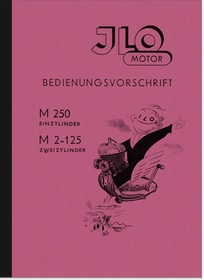 ILO M 250 und M 2-125 Motor Bedienungsanleitung Handbuch Betriebsanleitung