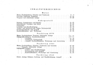 NSU Quick 1936-41, Nachtrag 1950 Ersatzteilliste Ersatzteilkatalog Teilekatalog