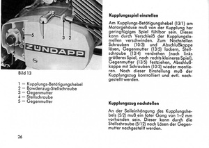 Zündapp KS 50 Operating Instructions Manual Operating Instructions