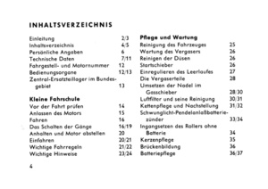 Maico Maicoletta 175 und 250 ccm Bedienungsanleitung Handbuch Betriebsanleitung
