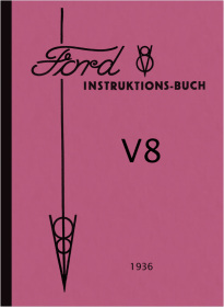 Ford V8 90 PS 1936 Instruction manual
