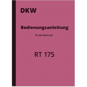 DKW RT 175 Operating Manual Operating Manual RT175