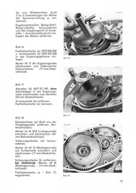 Sachs Motor 50 ccm 2-Gang (50 47) 1958 Reparaturanleitung Werkstatthandbuch