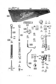 Wanderer 1,5 PS 1-cylinder motorcycle 1910 spare parts list spare parts catalog single cylinder