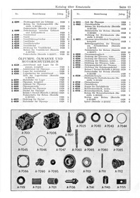 Ford Model A Spare Parts List Spare Parts Catalogue Parts Catalogue