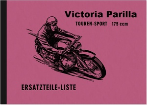Victoria Parilla 175 ccm Ersatzteilliste Ersatzteilkatalog Teilekatalog
