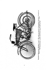 Wanderer 1,5 PS und 3 PS Motorrad 1912 Bedienungsanleitung