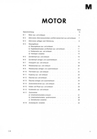 Glas (BMW) 2600 3000 V8 Reparaturanleitung Werkstatthandbuch