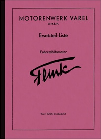 Flink Fahrradhilfsmotor FHM 43 A B Ersatzteilliste Ersatzteilkatalog Teileliste