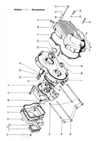 Garelli Neckermann Mosquito compact folding moped spare parts list spare parts catalog parts catalog