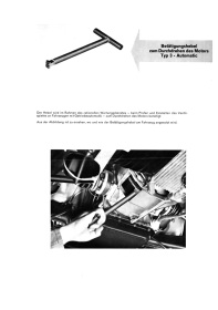 VW "Werkstattausrüstung zum Selbstbau" Beschreibung Handbuch