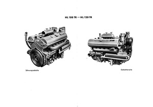Maybach Motor HL 108 TR - HL 120 TR Ersatzteilliste