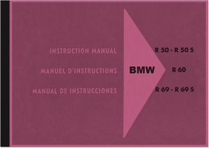 BMW R 50,R 50S,R 60,R 69 R 69S Bedienungsanleitung