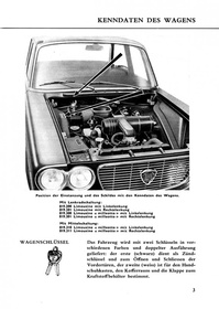 Lancia Flavia Operating Instructions Manual