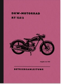 DKW RT 125/2 Operating Instructions Operating Instructions Manual RT125/2