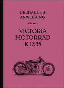 Victoria KR 35 ca. 1929 Operating Instructions