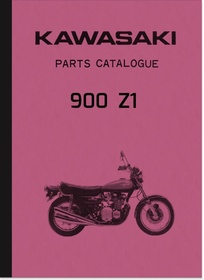 Kawasaki 900 Z1 Z900 spare parts list spare parts catalog