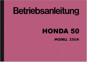 Honda Monkey Z 50 A Bedienungsanleitung Z50A