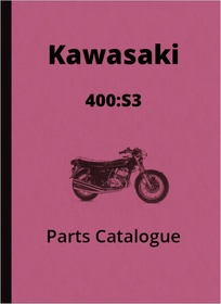 Kawasaki 400 S3 spare parts list spare parts catalog