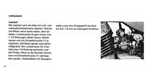 Suzuki RV 125 Bedienungsanleitung Betriebsanleitung Handbuch (Deutsch)