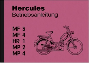 Hercules MF 3, MF 4, HR 1, MP 2 und MP4 Bedienungsanleitung