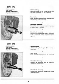 Zündapp KS 600 und KS 601 Werkzeuge Heft Broschüre Anleitung Liste Katalog Spezialwerkzeug