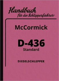 IHC McCormick D-436 Standard Operating Manual Operating Manual