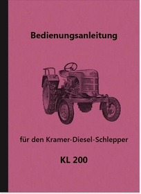 Kramer KL 200 KL200 Bedienungsanleitung Betriebsanleitung Handbuch