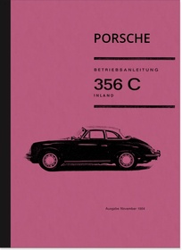Porsche 356 C Operating Instructions Manual