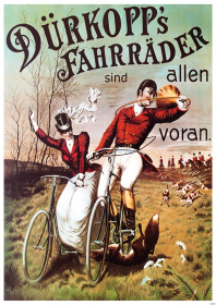 Dürkopp's Fahrräder Fahrrad Poster