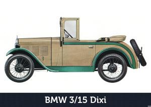 BMW Dixi 3/15 Auto PKW Wagen Poster