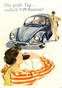 Volkswagen "Endlich VW-Besitzer" Käfer Poster