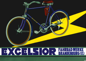 Excelsior Fahrräder Fahrrad Poster
