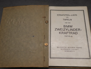 BMW R42 Original Ersatzteilliste