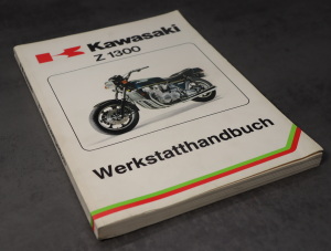 Kawasaki Z 1300 Original Workshop Manual Repair Instructions