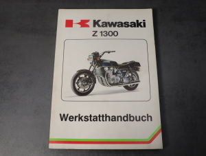 Kawasaki Z 1300 Original Workshop Manual Repair Instructions