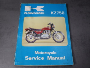 Kawasaki KZ750 Werkstatthandbuch Reparaturanleitung