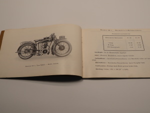 F.N. 350 ccm Sahara Motorrad Original Beschreibung und Bedienungsanleitung