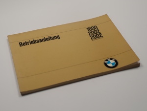 BMW 1600, 2002 and 2002 automatic Original operating instructions