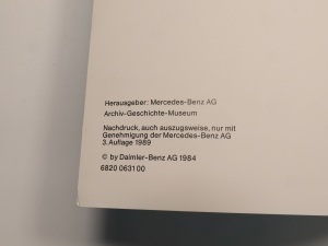 Mercedes-Benz 190 SL 1955-1963 Dokumentation: Mitteilungen aus dem Daimler-Benz Archiv