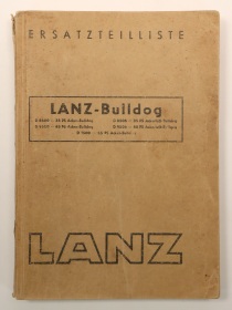 Lanz Bulldog original Ersatzteilliste Vorkrieg 1942 D 8500 8506 9500 9506 1500 Acker Ackerluft
